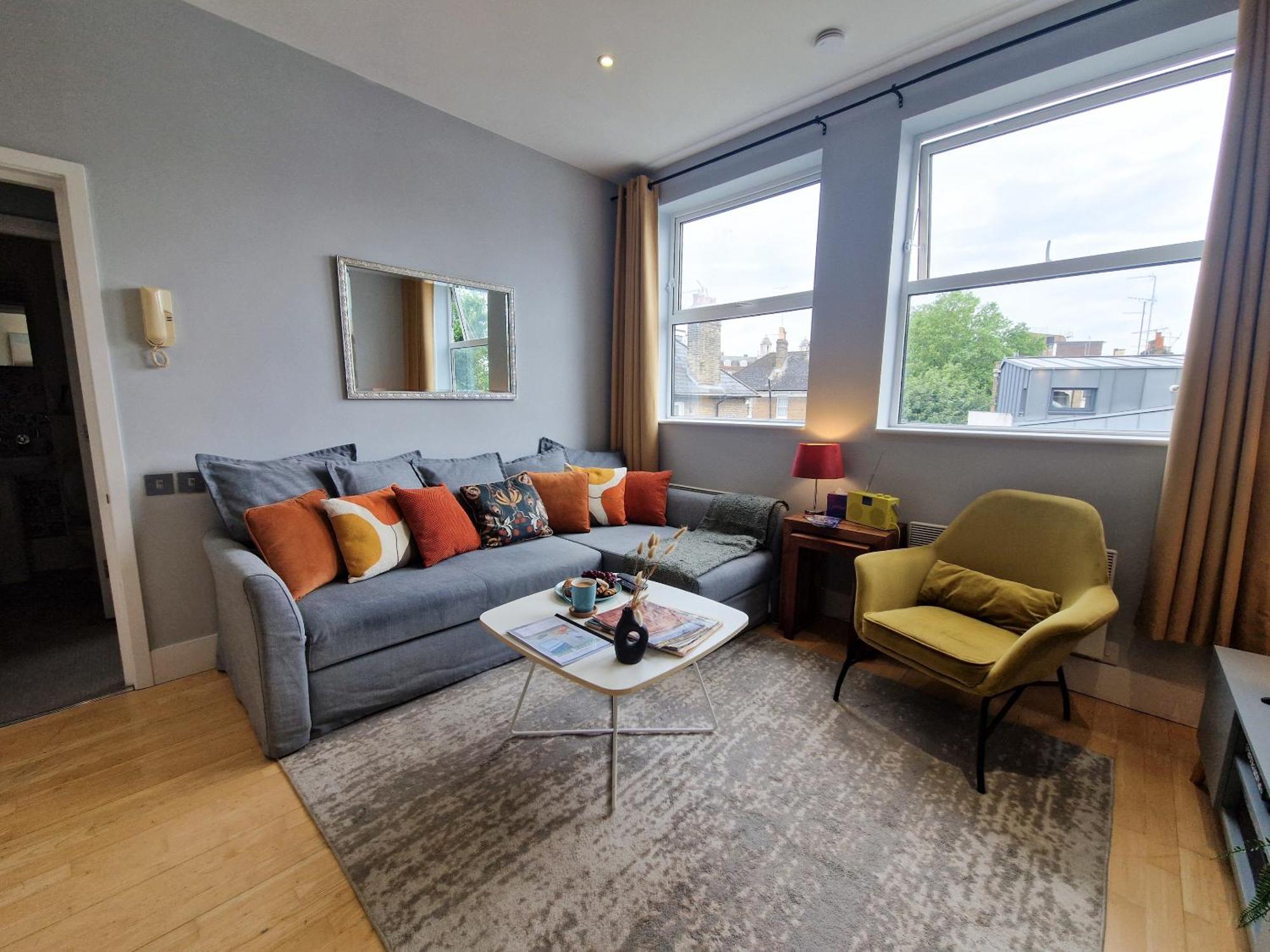 1-Bed Apartment, Close To Kensington Olympia With Free Wi-Fi & Netflix Londres Quarto foto